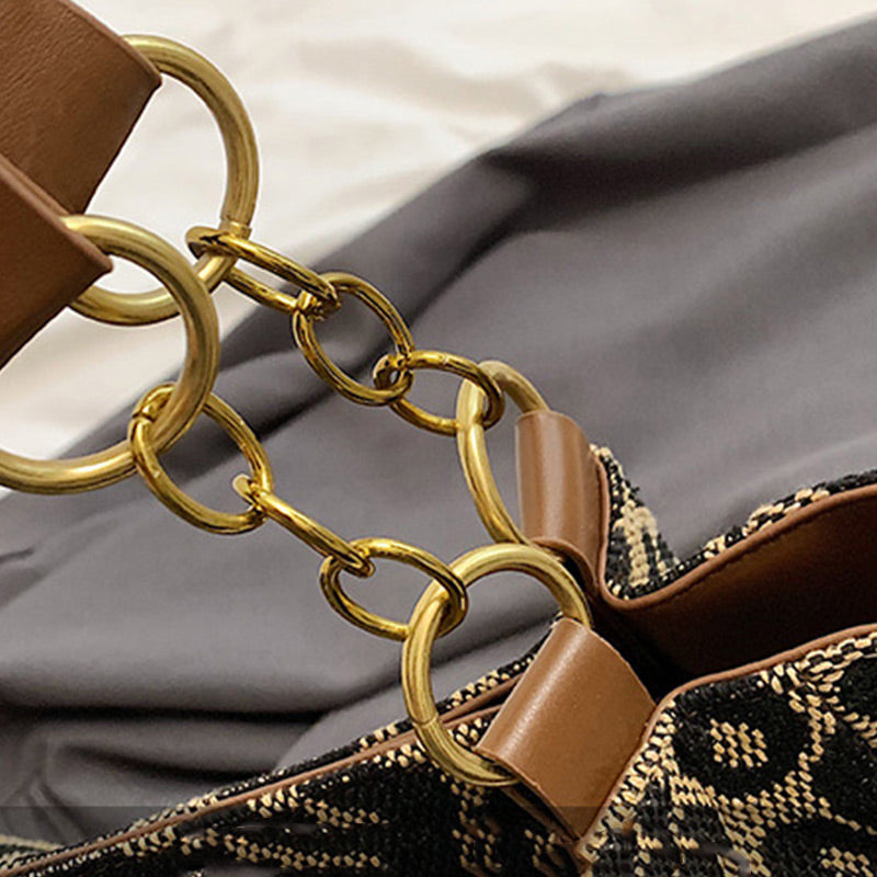 🐆 Große Shoppingtasche mit Leopardenprint – geräumig, stabil & vielseitig für Einkauf, Strand oder Büro 👜
