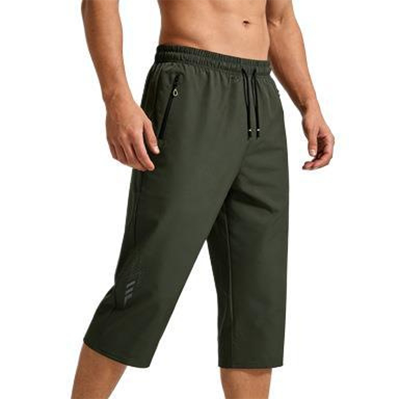 📢Mid-Season Sale: −50% nur für kurze Zeit⏰ 3/4-Jogginghose für Herren – Schnelltrocknend – Elastischer Bund, Reißverschlusstaschen, Leichtgewicht 🏃‍♂️