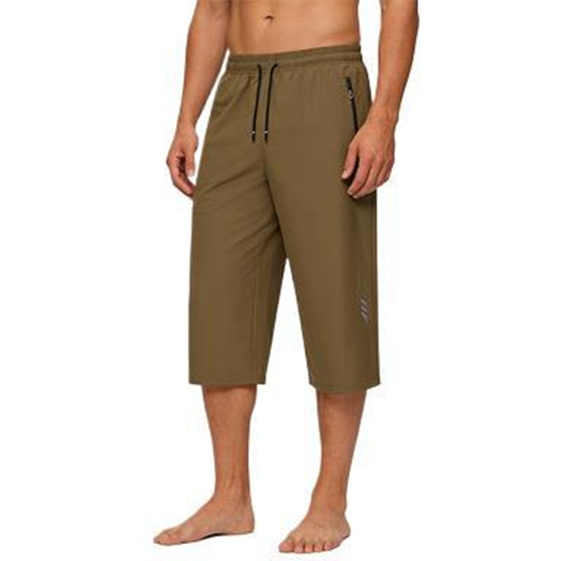 📢Mid-Season Sale: −50% nur für kurze Zeit⏰ 3/4-Jogginghose für Herren – Schnelltrocknend – Elastischer Bund, Reißverschlusstaschen, Leichtgewicht 🏃‍♂️