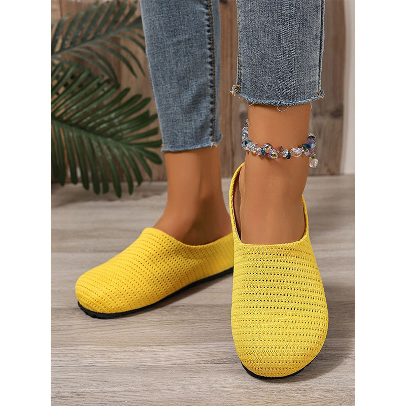 📢Mid-Season Sale: −50% nur für kurze Zeit⏰👟 Damen-Slip-On Mules aus atmungsaktivem Strick – leicht, bequem & perfekt für Zuhause, Büro & unterwegs ☀️🌸