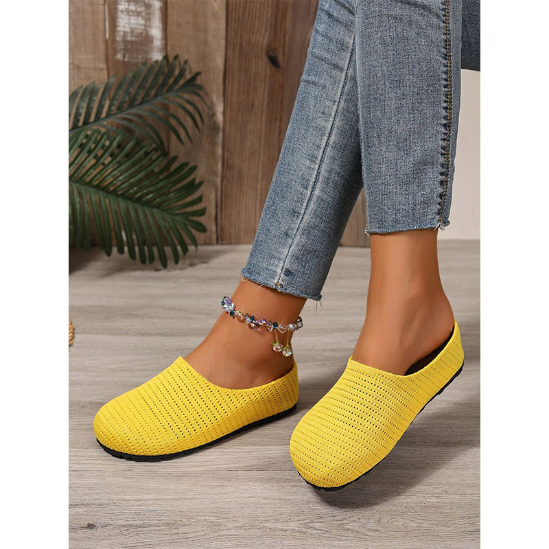 📢Mid-Season Sale: −50% nur für kurze Zeit⏰👟 Damen-Slip-On Mules aus atmungsaktivem Strick – leicht, bequem & perfekt für Zuhause, Büro & unterwegs ☀️🌸