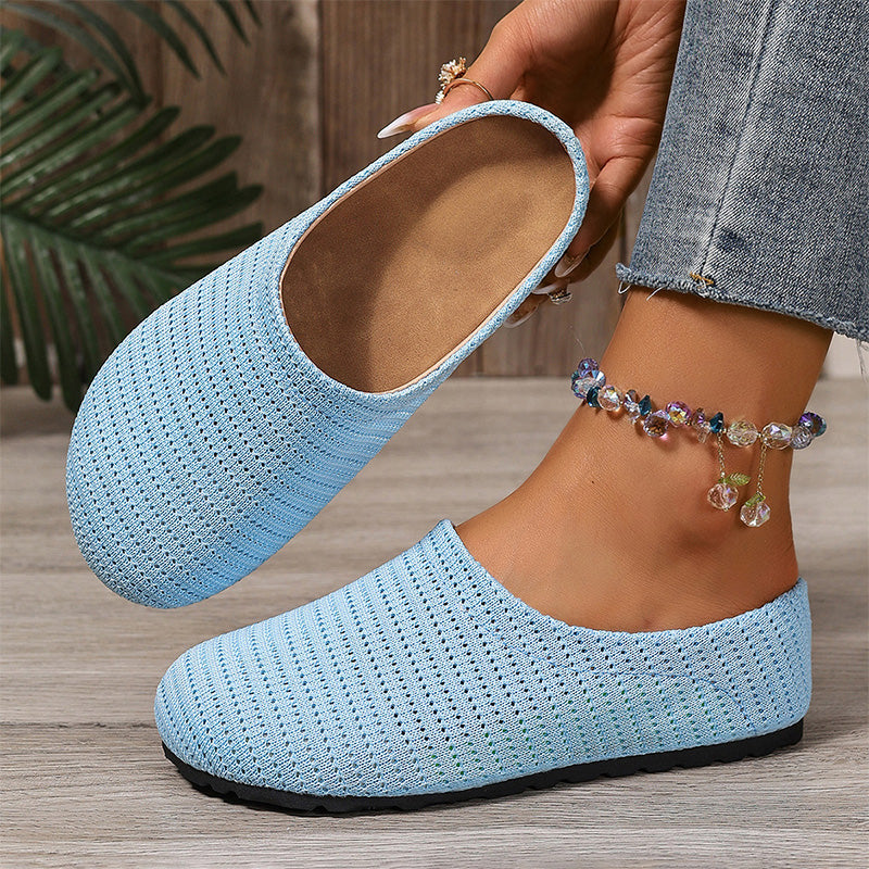 📢Mid-Season Sale: −50% nur für kurze Zeit⏰👟 Damen-Slip-On Mules aus atmungsaktivem Strick – leicht, bequem & perfekt für Zuhause, Büro & unterwegs ☀️🌸