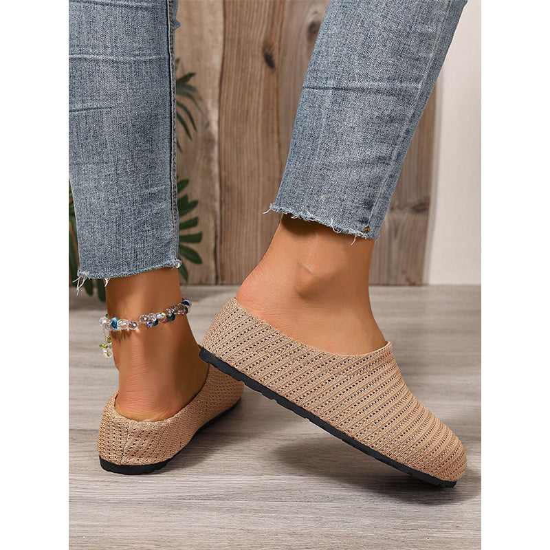 📢Mid-Season Sale: −50% nur für kurze Zeit⏰👟 Damen-Slip-On Mules aus atmungsaktivem Strick – leicht, bequem & perfekt für Zuhause, Büro & unterwegs ☀️🌸