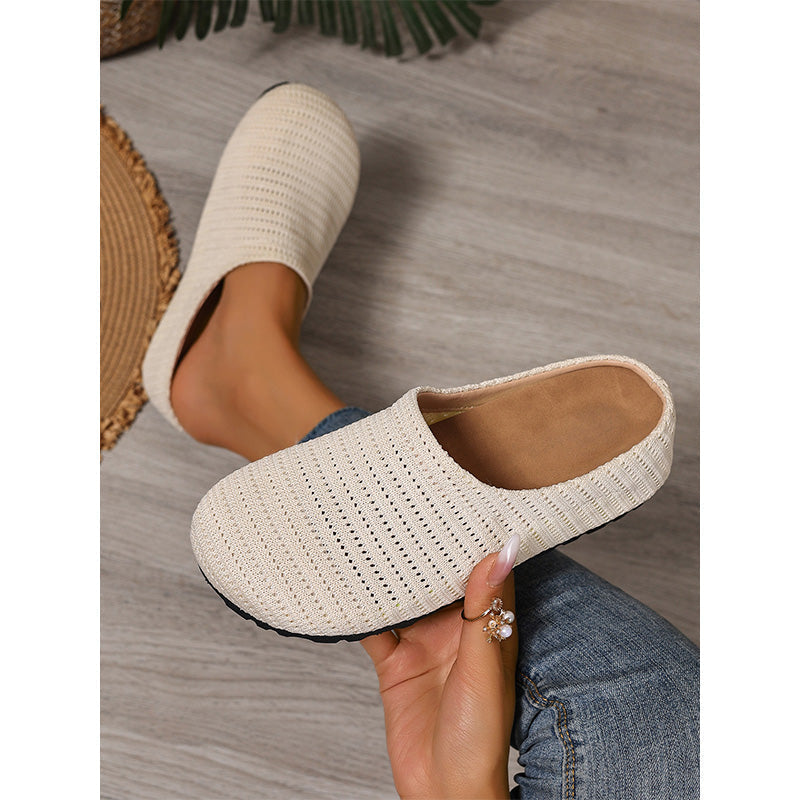 📢Mid-Season Sale: −50% nur für kurze Zeit⏰👟 Damen-Slip-On Mules aus atmungsaktivem Strick – leicht, bequem & perfekt für Zuhause, Büro & unterwegs ☀️🌸