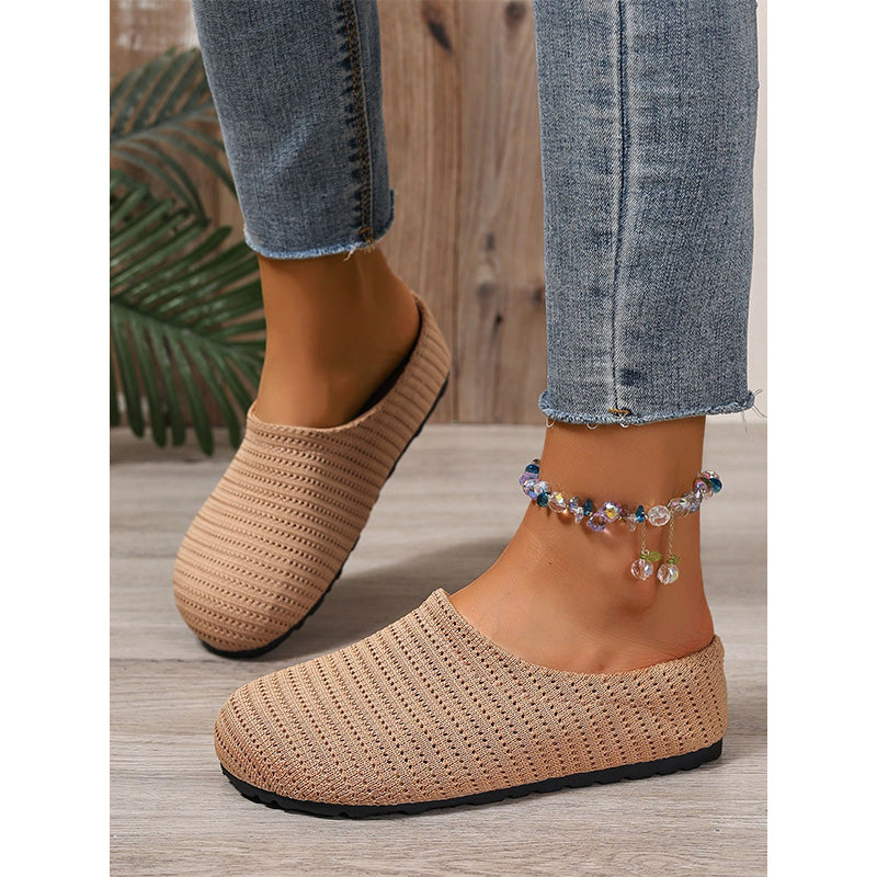 📢Mid-Season Sale: −50% nur für kurze Zeit⏰👟 Damen-Slip-On Mules aus atmungsaktivem Strick – leicht, bequem & perfekt für Zuhause, Büro & unterwegs ☀️🌸