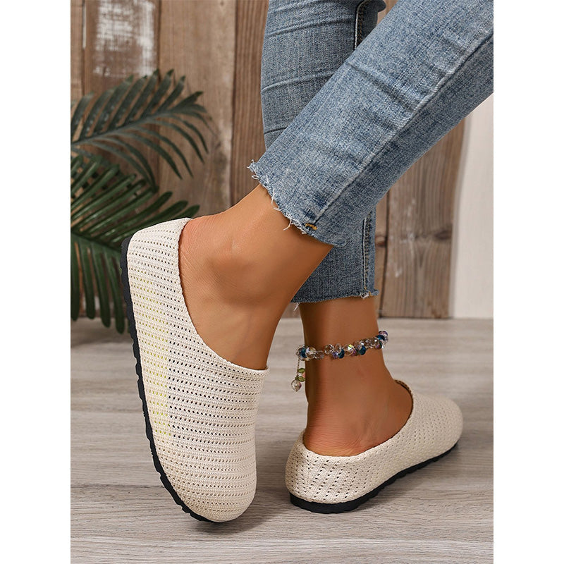 📢Mid-Season Sale: −50% nur für kurze Zeit⏰👟 Damen-Slip-On Mules aus atmungsaktivem Strick – leicht, bequem & perfekt für Zuhause, Büro & unterwegs ☀️🌸