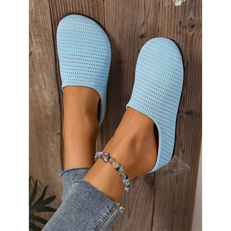 📢Mid-Season Sale: −50% nur für kurze Zeit⏰👟 Damen-Slip-On Mules aus atmungsaktivem Strick – leicht, bequem & perfekt für Zuhause, Büro & unterwegs ☀️🌸