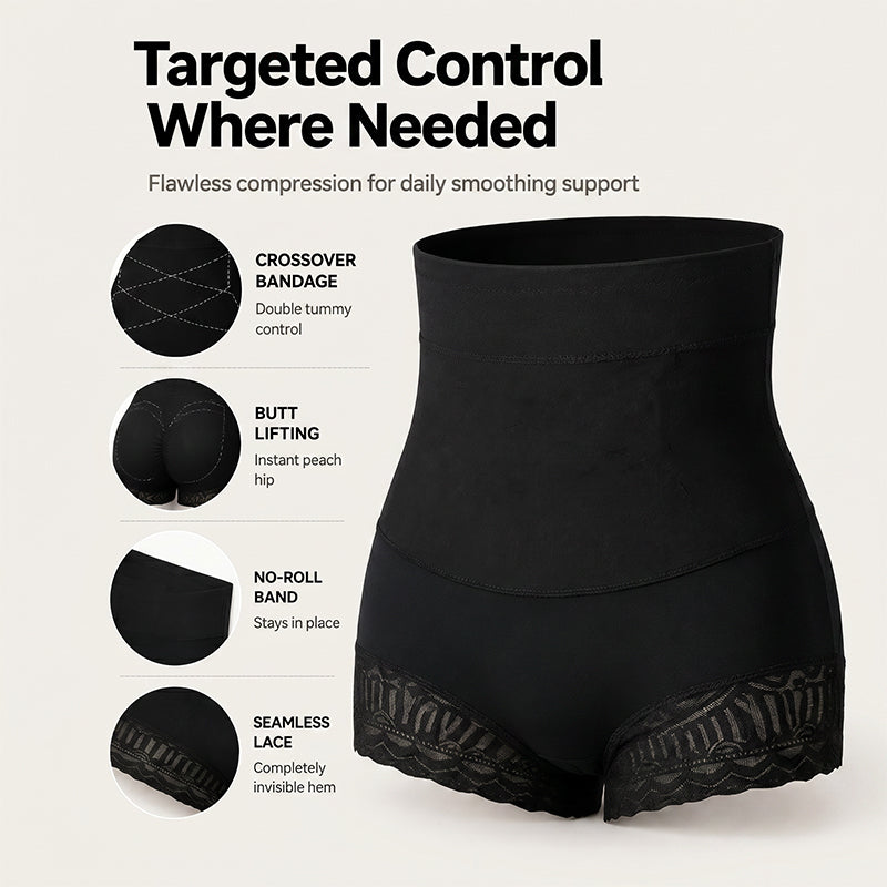 ⏰ 50 % RABATT – Nur für kurze Zeit ✨ 🍑 Straffende Shapewear-Panties – mit Bauch- & Po-Effekt, atmungsaktiv & unsichtbar unter enger Kleidung