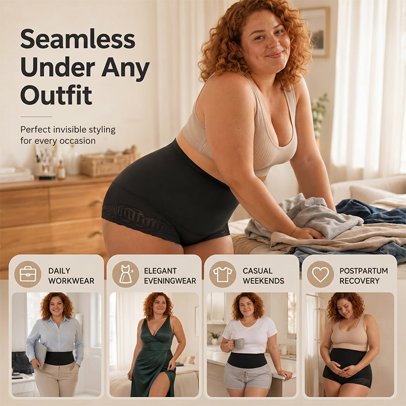 ⏰ 50 % RABATT – Nur für kurze Zeit ✨ 🍑 Straffende Shapewear-Panties – mit Bauch- & Po-Effekt, atmungsaktiv & unsichtbar unter enger Kleidung