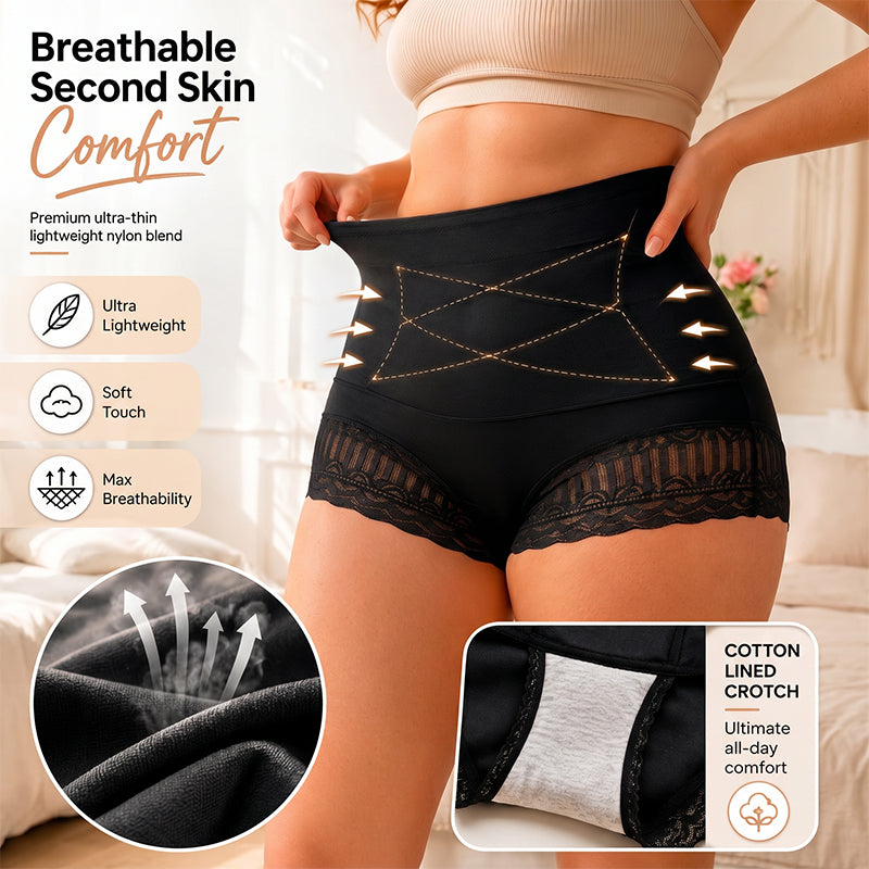 ⏰ 50 % RABATT – Nur für kurze Zeit ✨ 🍑 Straffende Shapewear-Panties – mit Bauch- & Po-Effekt, atmungsaktiv & unsichtbar unter enger Kleidung