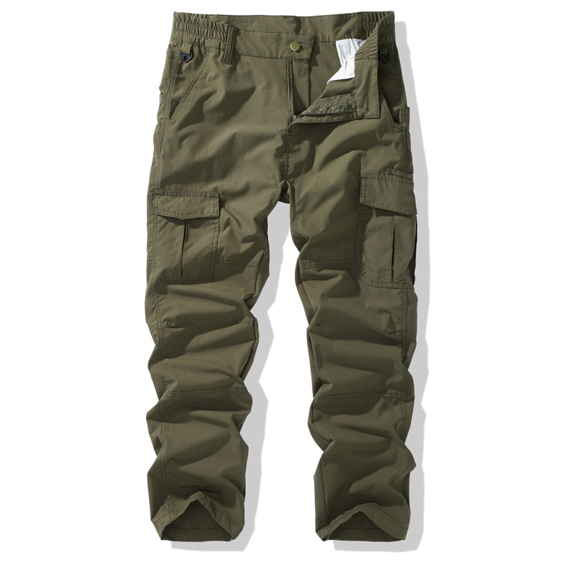 🎒 Taktische Hose mit 6 geräumigen Taschen – strapazierfähig, atmungsaktiv & perfekt für Camping, Wandern & Freizeit
