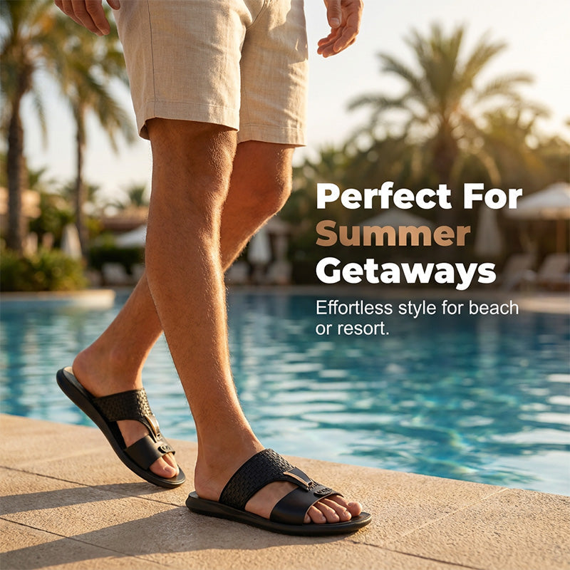 📢Mid-Season Sale: −50% nur für kurze Zeit⏰🩴 Herren-Freizeitsandalen mit flacher Sohle – bequem, leicht & ideal für Strand, Alltag & Haus ☀️