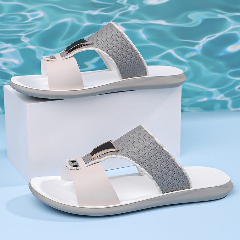 📢Mid-Season Sale: −50% nur für kurze Zeit⏰🩴 Herren-Freizeitsandalen mit flacher Sohle – bequem, leicht & ideal für Strand, Alltag & Haus ☀️