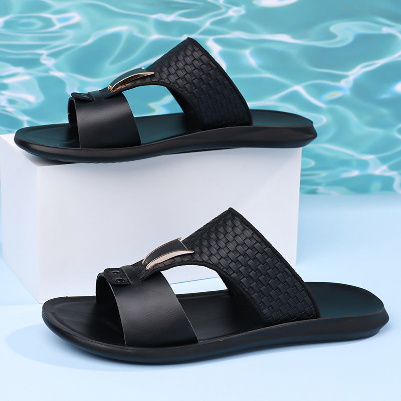 📢Mid-Season Sale: −50% nur für kurze Zeit⏰🩴 Herren-Freizeitsandalen mit flacher Sohle – bequem, leicht & ideal für Strand, Alltag & Haus ☀️