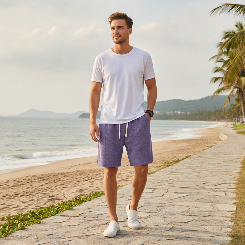 ⏰ 50 % RABATT – Nur für kurze Zeit ✨👖 Herren Cord-Bermuda Shorts 🌿 Bequem, Lässig & Perfekt für Sommer und Freizeit