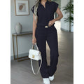 📢Mid-Season Sale: −50% nur für kurze Zeit⏰ 2-teiliges Freizeit-Set für Damen – bequemes Top & Hose, vielseitig für Alltag, Büro & Reisen