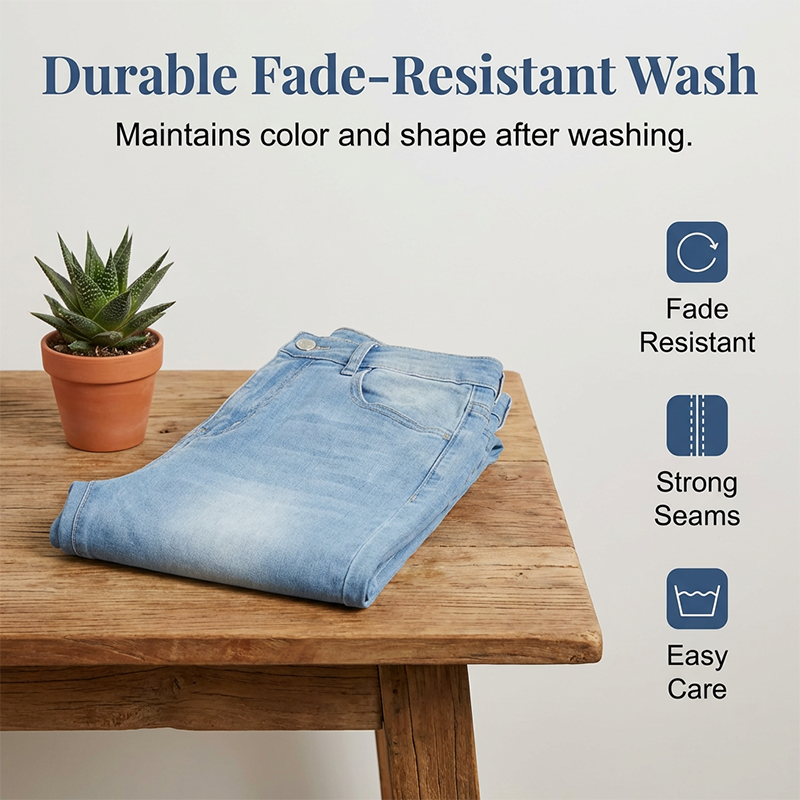 👖 High-Waist-Capri-Jeans – bequemer Stretch, figurschmeichelnd & vielseitig für Alltag, Freizeit & warme Tage ☀️