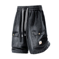 🩳 NUR FÜR BEGRENZTE ZEIT 50 % RABATT! ✨ Lässige Jeansshorts für Herren – Cargotaschen, Kordelzug, High-Street-Style 🏙️