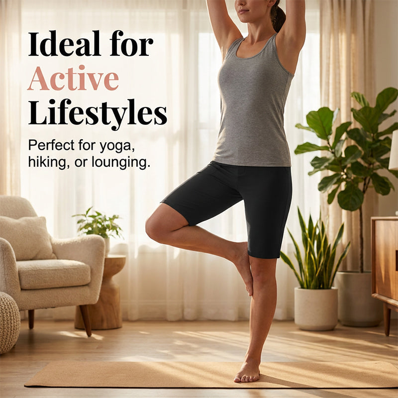 📢Mid-Season Sale: −50% nur für kurze Zeit⏰👖 Slim-Fit Stretch-Hose mit hohem Bund – vielseitig kombinierbar als Sport- & Freizeithose, perfekt für Studio, Büro & Alltag