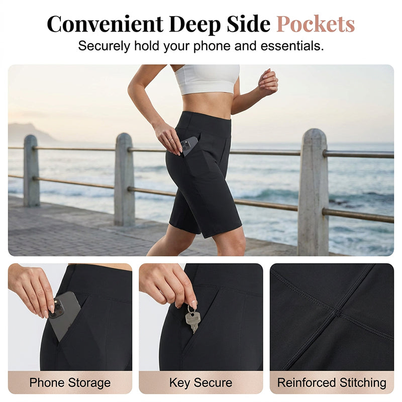 📢Mid-Season Sale: −50% nur für kurze Zeit⏰👖 Slim-Fit Stretch-Hose mit hohem Bund – vielseitig kombinierbar als Sport- & Freizeithose, perfekt für Studio, Büro & Alltag