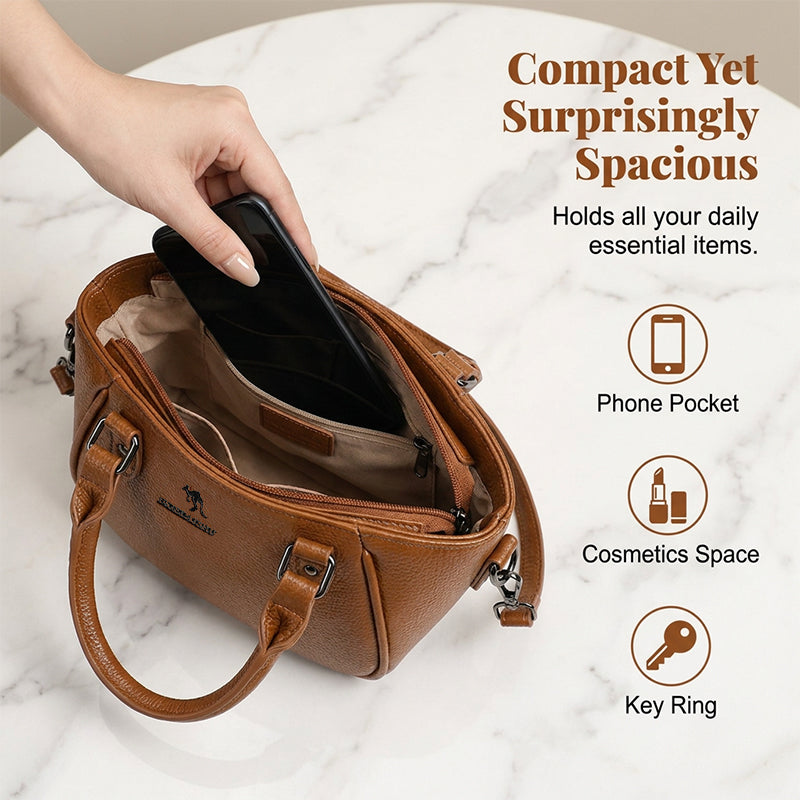 ✨🆕 2026 Neuheit 👜 Elegante Retro-Handtasche im Boston-Stil