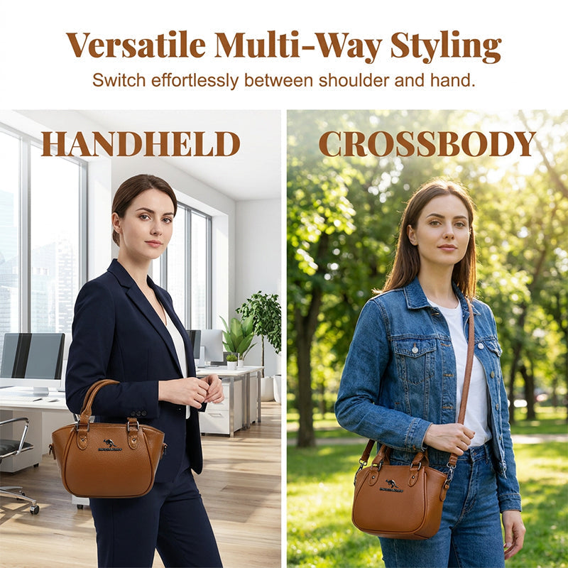 ✨🆕 2026 Neuheit 👜 Elegante Retro-Handtasche im Boston-Stil