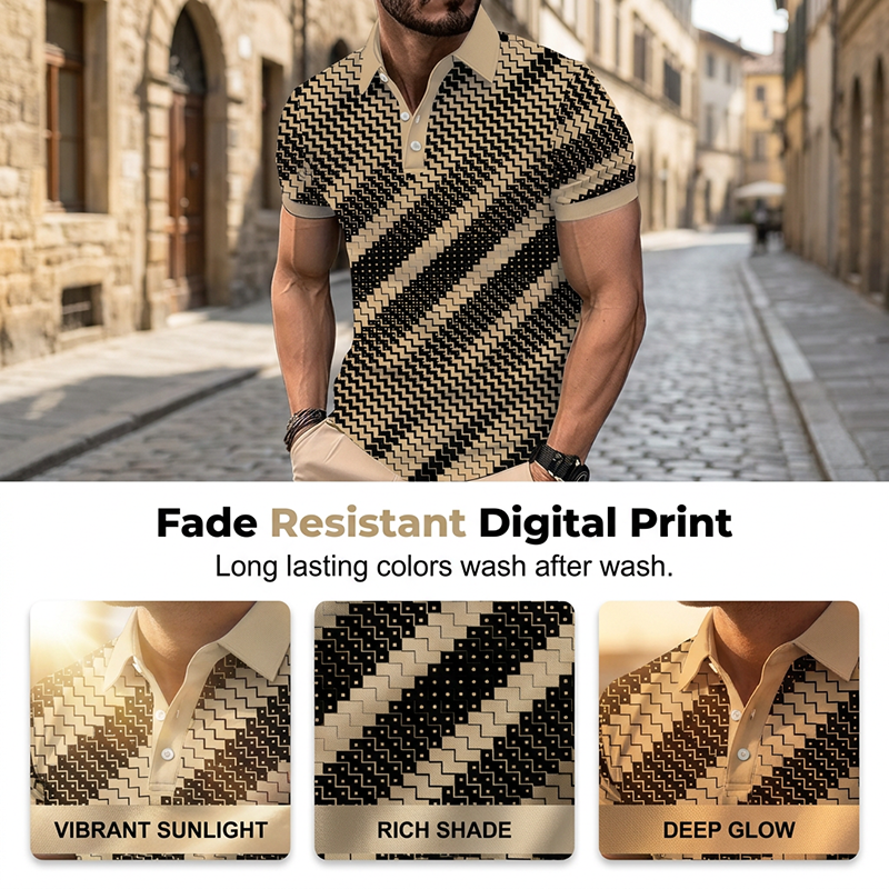 👔 Herren Poloshirt mit Knopfkragen ☀️ Klassischer Stil, Bequeme Baumwolle & Zeitlose Eleganz für Alltag und Sommer