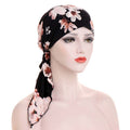👒 OFFRE LIMITÉE : 50 % DE RÉDUCTION ! ✨ Turban prêt-à-porter pour femme à motif floral – doux, extensible, polyvalent 🌸