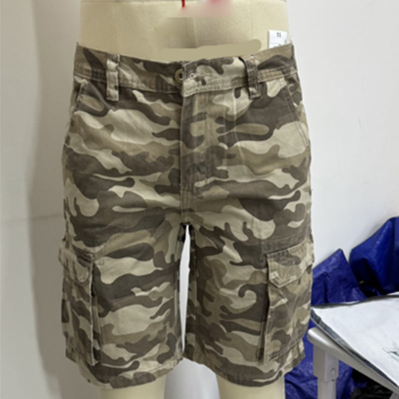 📢📢 50% Rabatt⏰ 🩳 Herren-Cargo-Shorts mit Tarnmuster & vielen Taschen – bequem, strapazierfähig & ideal für Outdoor, Angeln & Alltag 🌿