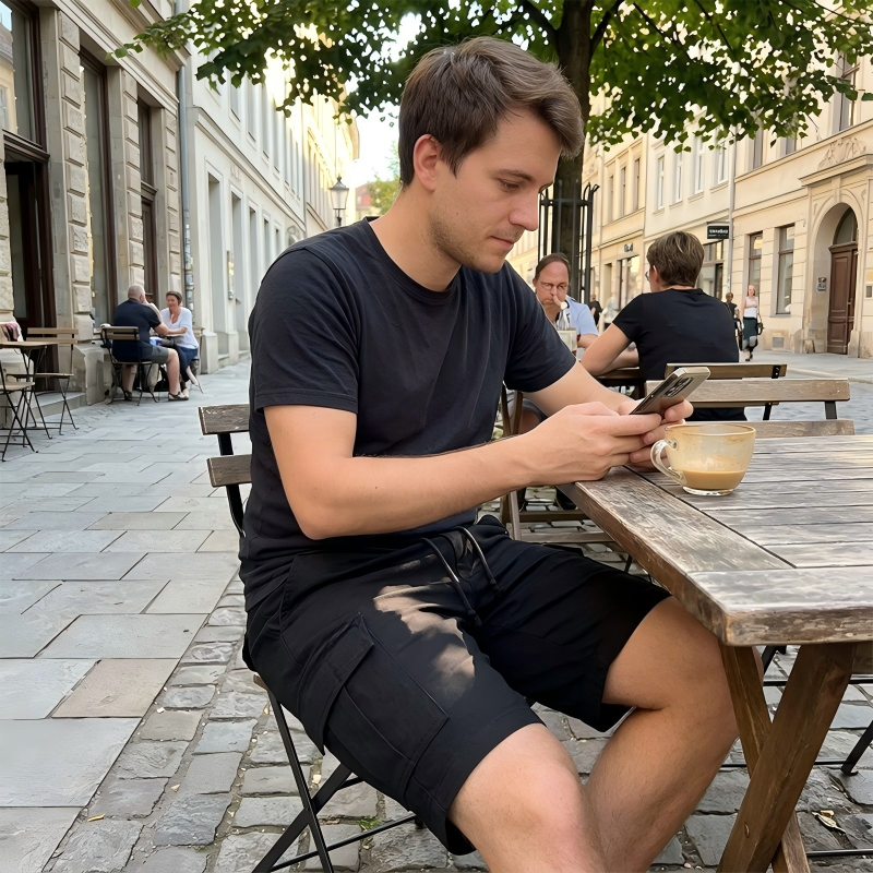 📢Mid-Season Sale: −50% nur für kurze Zeit⏰🩳 Herren-Cargo-Shorts mit elastischem Bund – bequem, atmungsaktiv & mit vielen Taschen, ideal für Alltag, Reisen & Outdoor ☀️