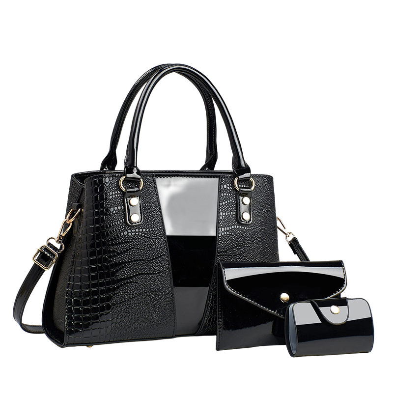📢Mid-Season Sale: −50% nur für kurze Zeit⏰🐊 3-teiliges Handtaschen-Set mit Krokoprägung – stilvoll & vielseitig für Alltag, Büro & Reisen 👜