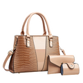 📢Mid-Season Sale: −50% nur für kurze Zeit⏰🐊 3-teiliges Handtaschen-Set mit Krokoprägung – stilvoll & vielseitig für Alltag, Büro & Reisen 👜
