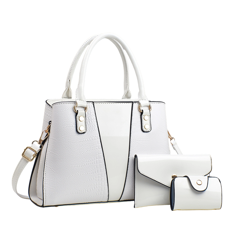 📢Mid-Season Sale: −50% nur für kurze Zeit⏰🐊 3-teiliges Handtaschen-Set mit Krokoprägung – stilvoll & vielseitig für Alltag, Büro & Reisen 👜
