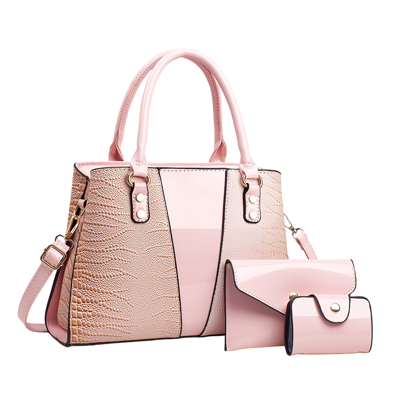 📢Mid-Season Sale: −50% nur für kurze Zeit⏰🐊 3-teiliges Handtaschen-Set mit Krokoprägung – stilvoll & vielseitig für Alltag, Büro & Reisen 👜