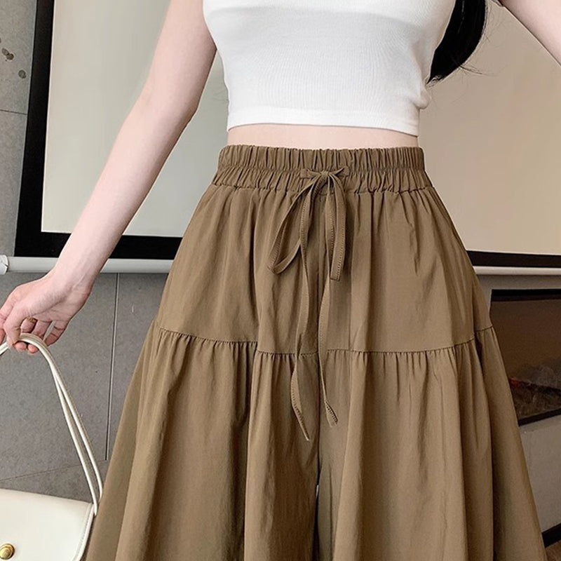 📢Mid-Season Sale: −50% nur für kurze Zeit⏰ Damen-Culotte-Hose – hoher Bund, weite Beine & leicht, ideal für Sommer, Alltag & elegante Freizeit ☀️🌸