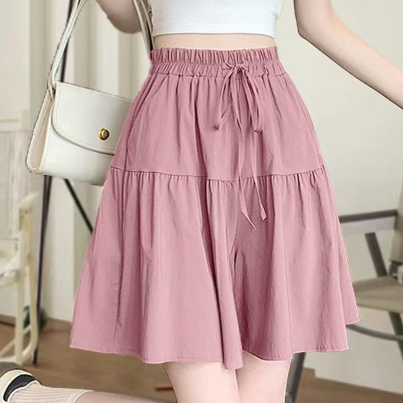 📢Mid-Season Sale: −50% nur für kurze Zeit⏰ Damen-Culotte-Hose – hoher Bund, weite Beine & leicht, ideal für Sommer, Alltag & elegante Freizeit ☀️🌸