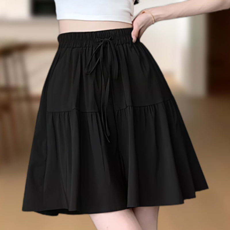 📢Mid-Season Sale: −50% nur für kurze Zeit⏰ Damen-Culotte-Hose – hoher Bund, weite Beine & leicht, ideal für Sommer, Alltag & elegante Freizeit ☀️🌸
