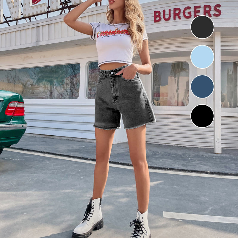 📢Mid-Season Sale: −50% nur für kurze Zeit⏰👖 Neue Damen-Denim-Shorts – hohe Taille, lockere Passform, figurschmeichelnd & vielseitig für Sommer, Strand & Alltag ☀️