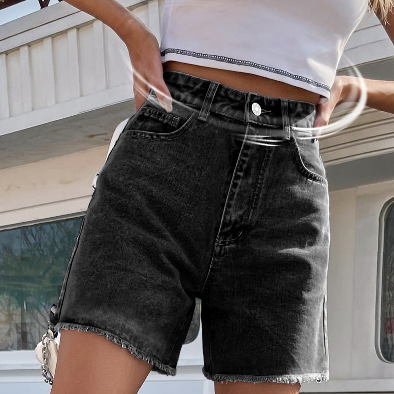 📢Mid-Season Sale: −50% nur für kurze Zeit⏰👖 Neue Damen-Denim-Shorts – hohe Taille, lockere Passform, figurschmeichelnd & vielseitig für Sommer, Strand & Alltag ☀️