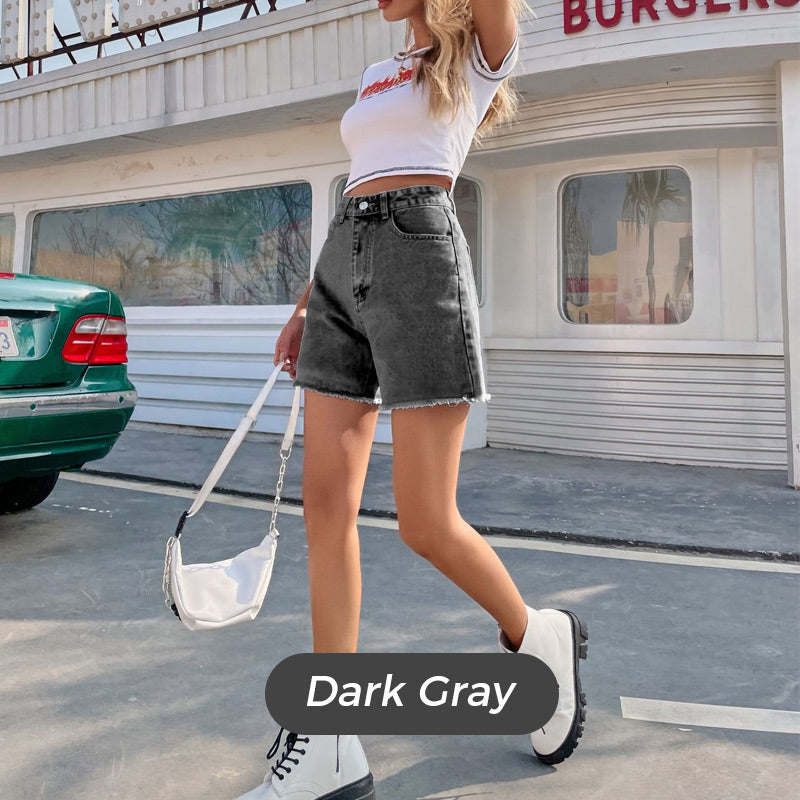 📢Mid-Season Sale: −50% nur für kurze Zeit⏰👖 Neue Damen-Denim-Shorts – hohe Taille, lockere Passform, figurschmeichelnd & vielseitig für Sommer, Strand & Alltag ☀️