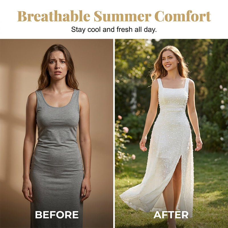 📢Mid-Season Sale: −50% nur für kurze Zeit⏰👗 Damen-Maxikleid mit eckigem Ausschnitt & seitlichem Schlitz – ärmellos, elegant & vielseitig für Sommer, Strand & besondere Anlässe 🌸✨