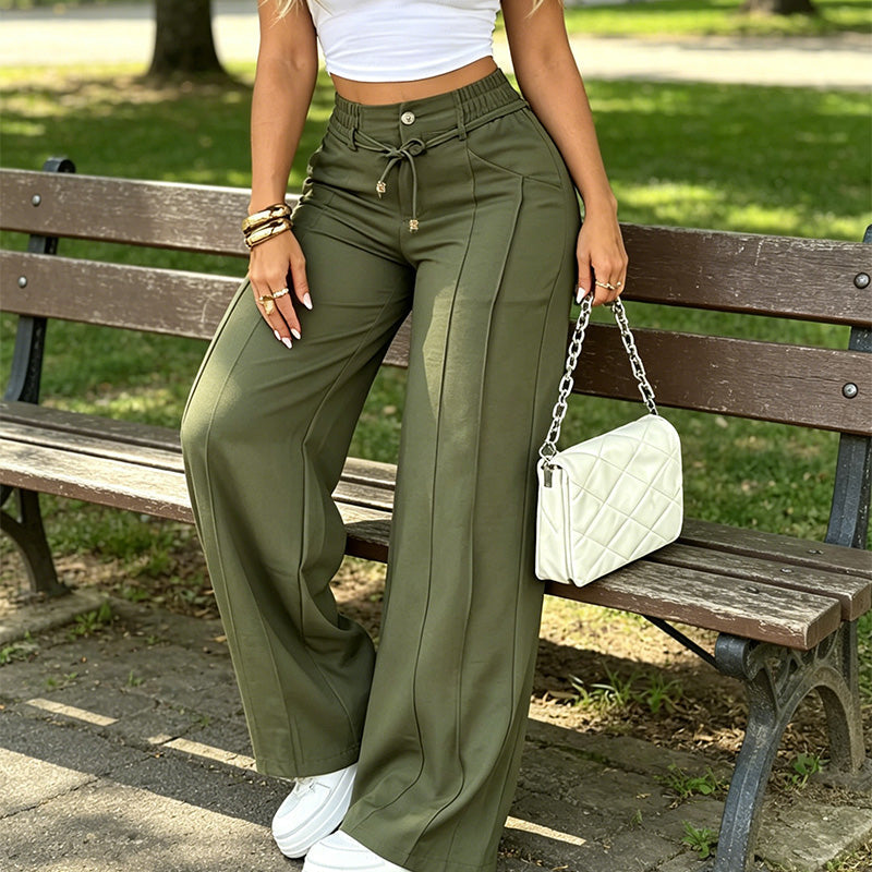 📢Mid-Season Sale: −50% nur für kurze Zeit⏰Damen Hochbund Straight-Leg Hose👖