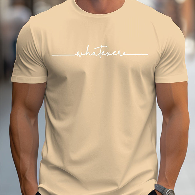 👕50% RABATT! ☀️ Herren Sommer Grafik-Print Rundhals T-Shirt – Weiche Baumwolle & atmungsaktiv – Lässiger Print, perfekt für heiße Tage, Freizeit oder Stadtbummel – bequem und stylisch 🎨