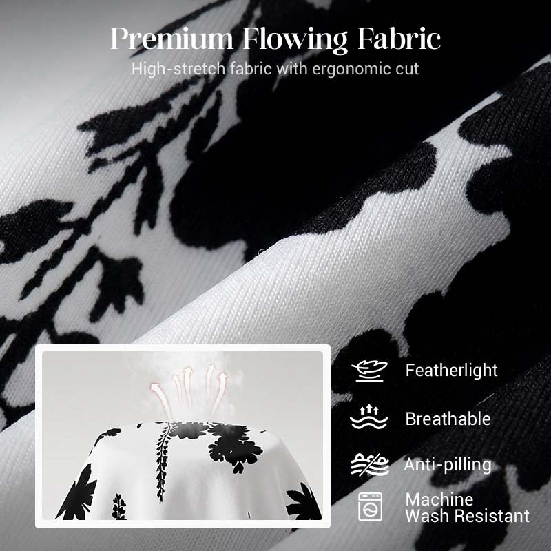 👗 Neues Sommerkleid 2026 – mit floralem Print, Neckholder-Band & offenem Rücken, luftig & elegant für Strand, Urlaub & Gartenpartys 🌸☀️