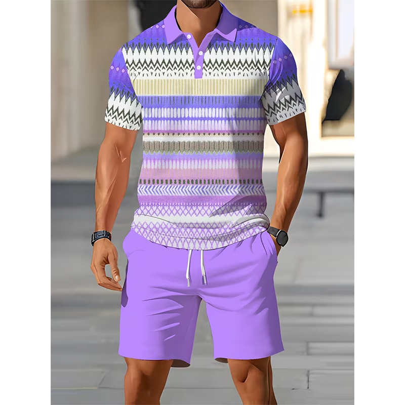 👕 2-teiliges Hemd- & Shorts-Set für Herren – bequem, atmungsaktiv & vielseitig für Sommer, Freizeit & Reisen ☀️🩳