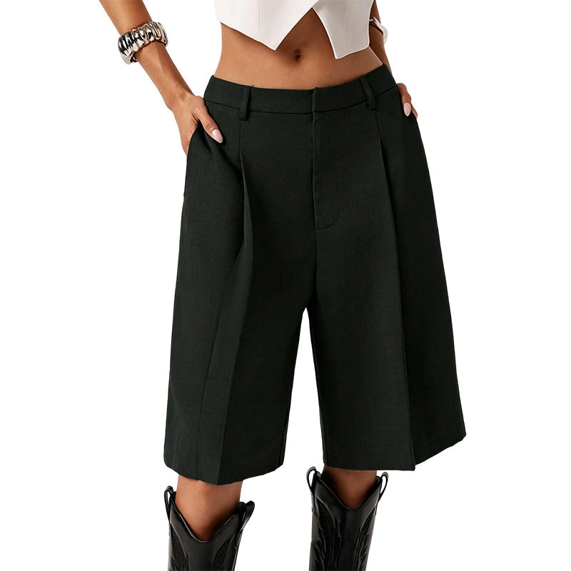 👖🌿 Damen-Bermudashorts in lockerer Passform – 50% RABATT! Bequeme Shorts, perfekte Länge – ideal für warme Tage & Freizeit. 🔥☀️