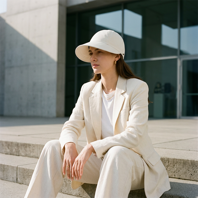 👒 Damen-Sonnenhut mit verstellbarem Pferdeschwanz-Ausschnitt – atmungsaktiv, leicht & ideal für Strand, Garten & Reisen ☀️