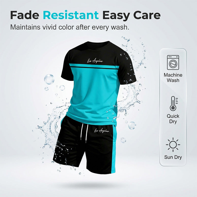 🏃‍♂️ 2-teiliges Activewear-Set für Herren – atmungsaktiv, elastisch & vielseitig für Training, Laufen & Freizeit 💪