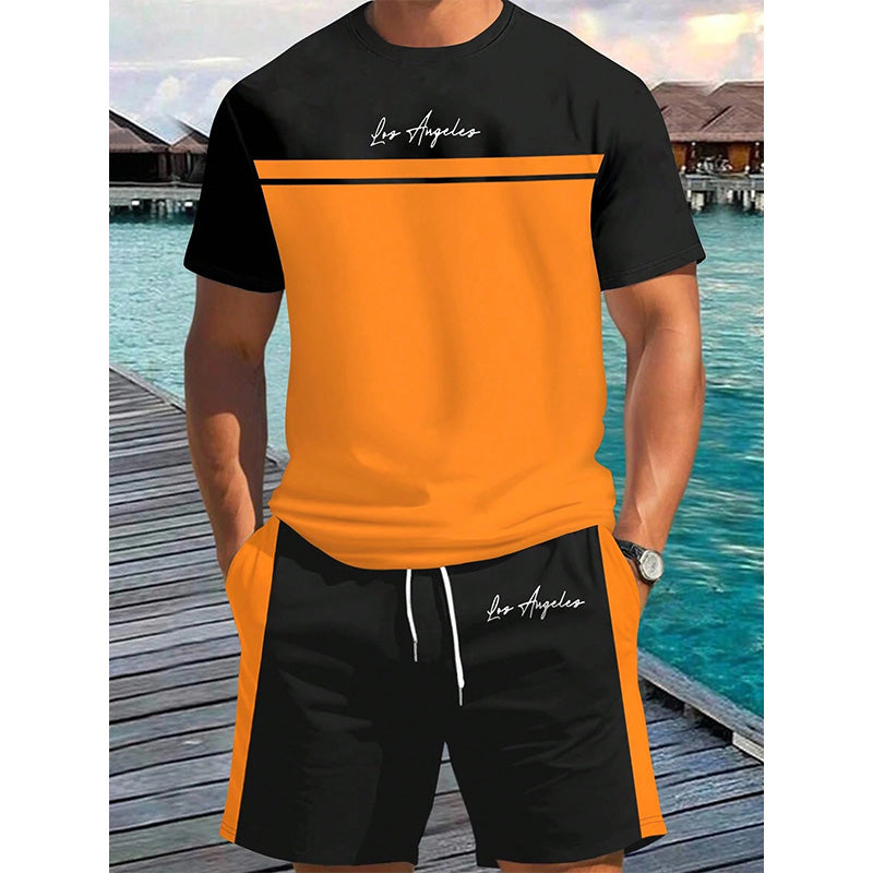 🏃‍♂️ 2-teiliges Activewear-Set für Herren – atmungsaktiv, elastisch & vielseitig für Training, Laufen & Freizeit 💪