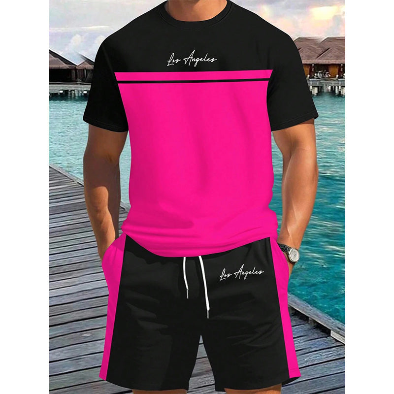 🏃‍♂️ 2-teiliges Activewear-Set für Herren – atmungsaktiv, elastisch & vielseitig für Training, Laufen & Freizeit 💪